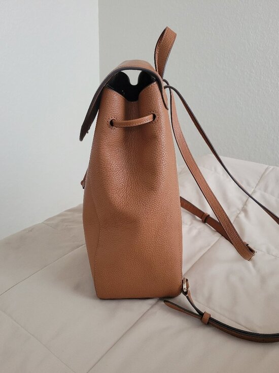 cooper flap large pebbled leather backpack Vintage  YONDER BAGS theres a dedicated pocket for your computer and two additional pockets for easy organization on the go Michael Kors Cooper Large Pebbled